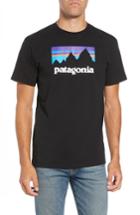 Men's Patagonia Shop Sticker Responsibili-tee T-shirt - Black