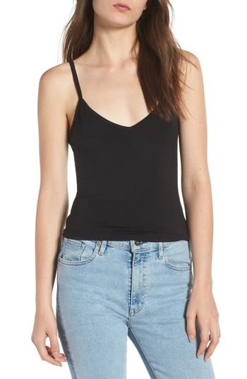 Women's Hinge V-neck Camisole, Size - Black