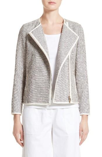 Women's Lafayette 148 New York Christa Isla Weave Jacket