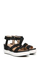 Women's Dr. Scholl's Social Wedge Sandal .5 M - Black