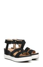 Women's Dr. Scholl's Social Wedge Sandal .5 M - Black