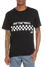 Men's Vans Off The Wall Checks Graphic T-shirt - Black