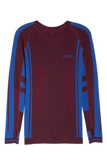 Women's Lndr Colours Long Sleeve Top - Burgundy