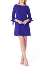 Women's Tahari Tie Sleeve A-line Dress