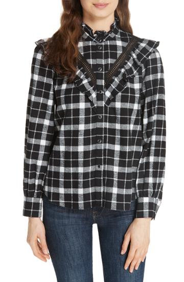 Women's Bishop + Young Victoria Burnout Blouse