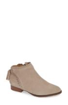 Women's Jack Rogers Scalloped Ankle Bootie M - Grey