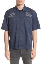 Men's Our Legacy Embroidered Shirt - Blue