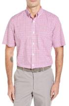Men's Nordstrom Men's Shop Plaid Sport Shirt - Pink