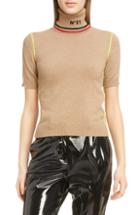 Women's N Degree21 Jewel Neck Wool Sweater