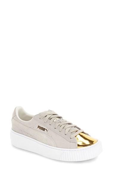 Women's Puma Platform Sneaker .5 M - White
