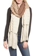 Women's Treasure & Bond Colorblocked Fringe Scarf