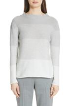 Women's Fabiana Filippi Degrade Cashmere Blend Sweater Us / 38 It - Grey