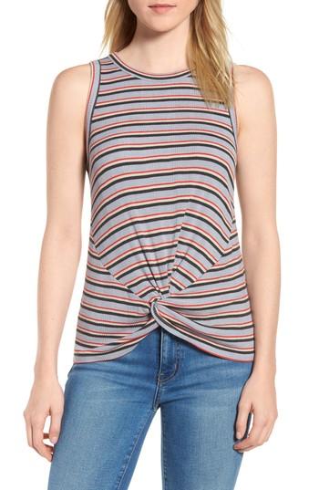 Women's Lucky Brand Twist Front Tank - Blue