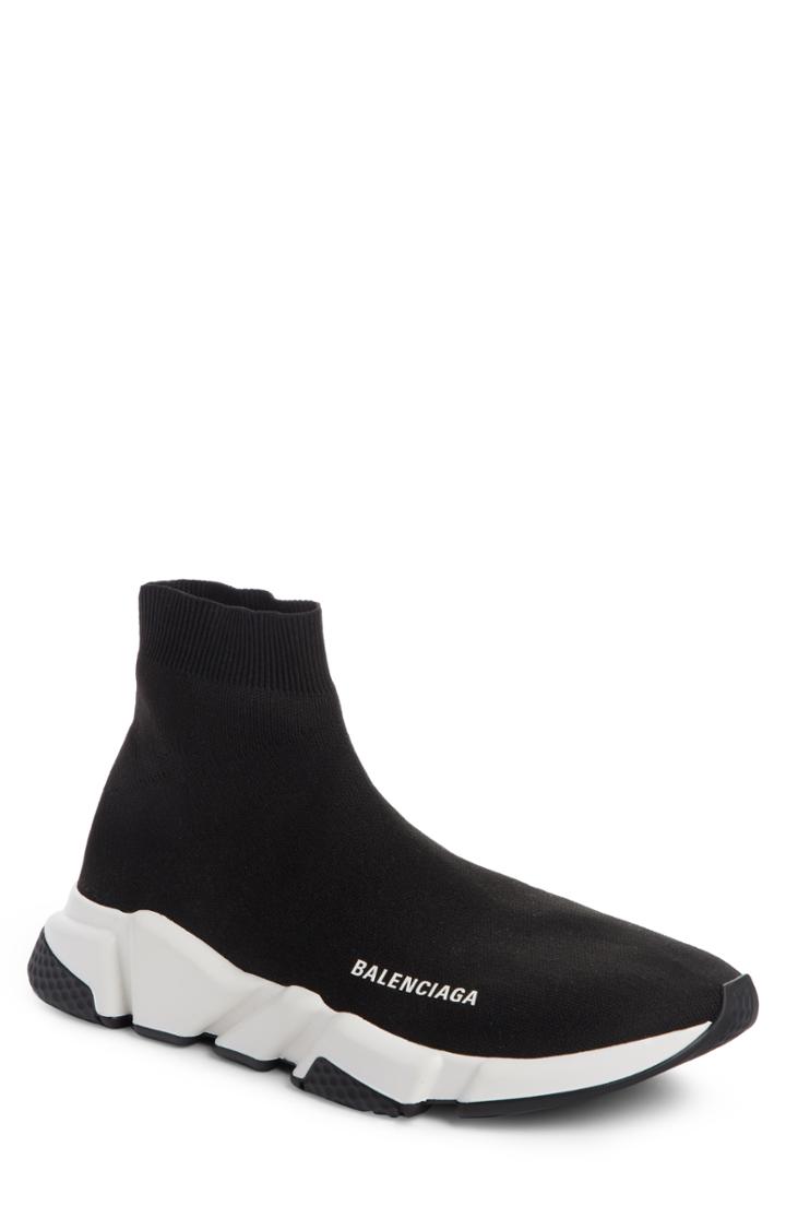 Men's Balenciaga Speed High Slip-on Us / 47eu - Black