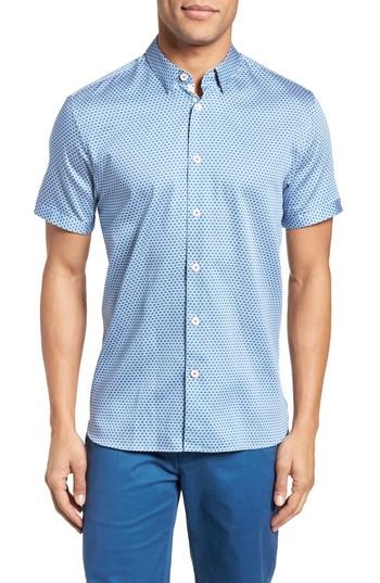 Men's Ted Baker London Gudvutt Short Sleeve Sport Shirt