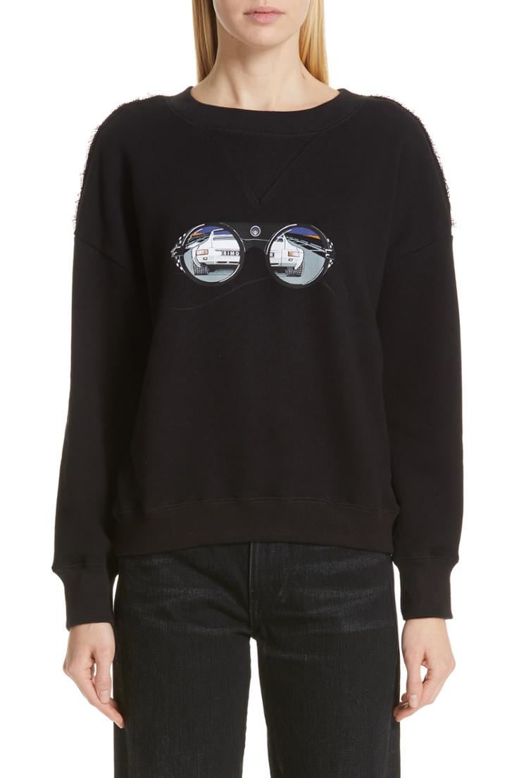 Women's Simon Miller West Sweatshirt - Black