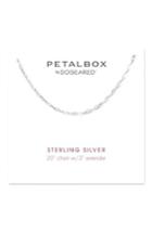 Women's Dogeared Petalbox Link Necklace (nordstrom Exclusive)