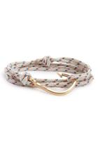Men's Miansai Gold Hook Rope Bracelet