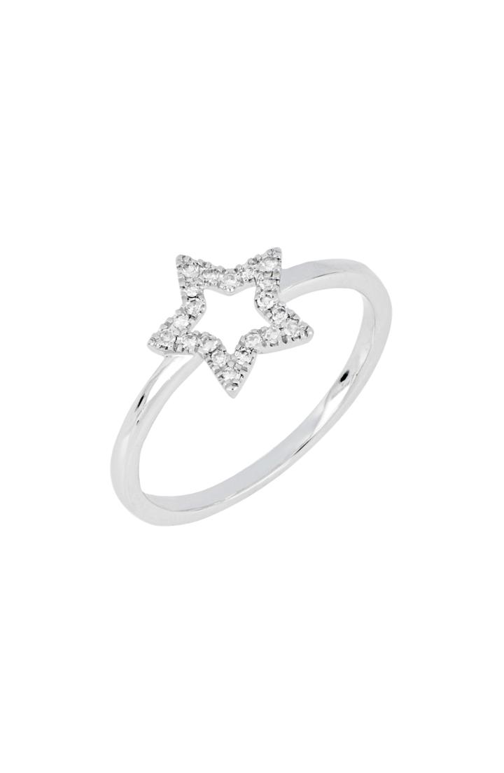 Women's Carriere Open Star Diamond Ring (nordstrom Exclusive)