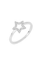 Women's Carriere Open Star Diamond Ring (nordstrom Exclusive)