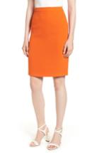 Women's Boss Vimena Pencil Skirt - Orange