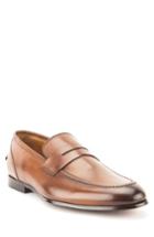 Men's Gordon Rush Coleman Apron Toe Penny Loafer M - Brown