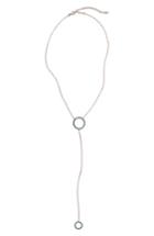 Women's Anuja Tolia Turquoise Circle Y Necklace