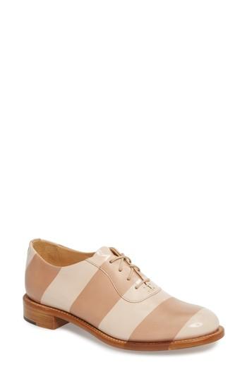 Women's The Office Of Angela Scott Mr. Smith Stripe Oxford Us / 36eu - Beige
