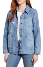 Women's Dear John Denim Claudia Oversize Denim Jacket - Blue