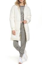 Women's Fila Grace Puffer Jacket - Ivory