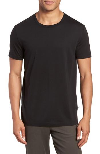 Men's Boss Tiburt Regular Fit Crewneck T-shirt - Black