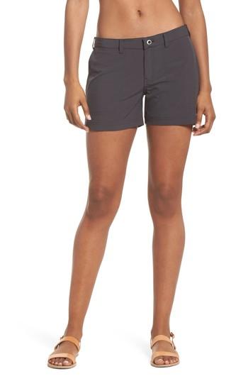 Women's Patagonia Happy Hike Shorts - Black