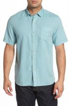 Men's Tommy Bahama Dobby Dylan Sport Shirt, Size - Green