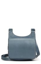 Shinola Small Field Leather Crossbody Bag - Blue