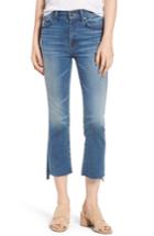 Women's Evidnt Girlfriend Step Hem Crop Flare Jeans