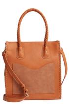 Emperia Whipstitch Faux Leather Tote -