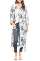 Women's Hinge Floral Print Duster