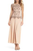 Women's Pisarro Nights Embellished Mock Two-piece Gown - Pink