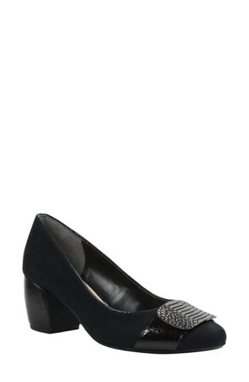 Women's J. Renee Langeley Pump D - Black