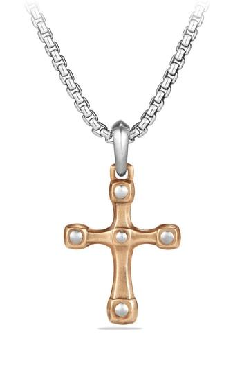 Men's David Yurman Anvil Cross Enhancer