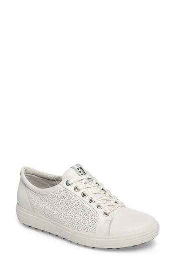 Women's Ecco Casual Hybrid Water-repellent Golf Shoe -5.5us / 36eu - White