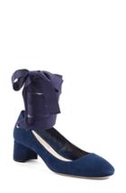 Women's Miu Miu Ribbon Lace Wraparound Pump