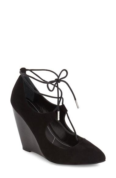 Women's Charles By Charles David Ima Ghillie Lace Wedge