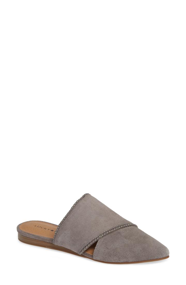 Women's Lucky Brand Bidimin 2 Mule .5 M - Grey