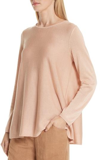 Women's Eileen Fisher Tencel Lyocell & Silk Sweater