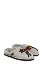 Women's Haflinger 'cat' Slipper Us / 37eu - Grey