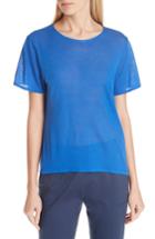 Women's Mission Statement Cloud Layer 2 Tee - Blue