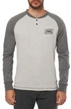 Men's O'neill Arcata Long Sleeve Henley T-shirt - Ivory