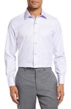Men's Stantt Classic Fit Solid Dress Shirt - 33/34 (laguardia) - Purple