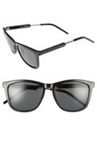 Men's Polaroid Eyewear 55mm Polarized Sunglasses - Shiny Black